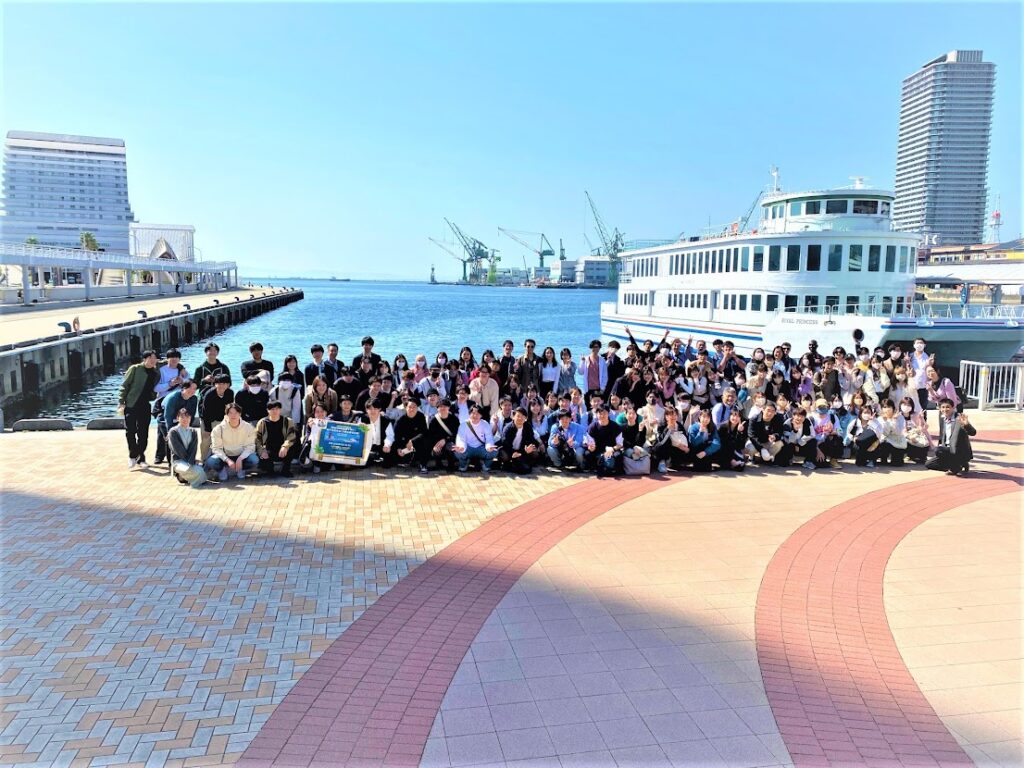 神戸港見学会 集合写真
